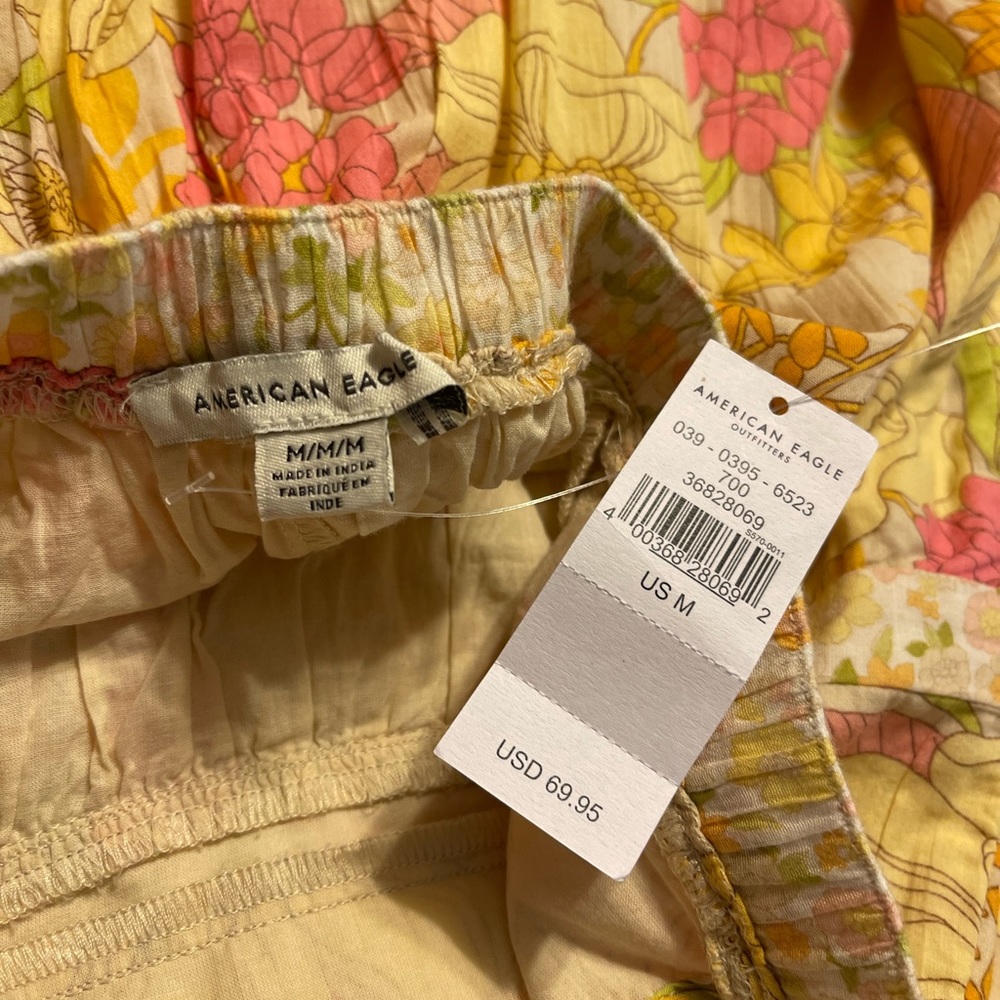 American eagle flowy floral midi dress. Size M